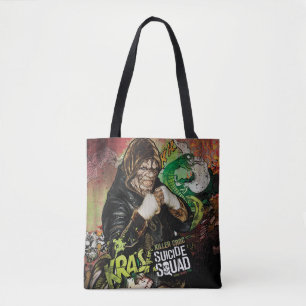 SuikerSquad   Killer Croc Character Graffiti Tote Bag