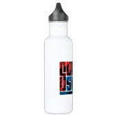 SuikerSquad Red and Blue Logo Waterfles (Links)