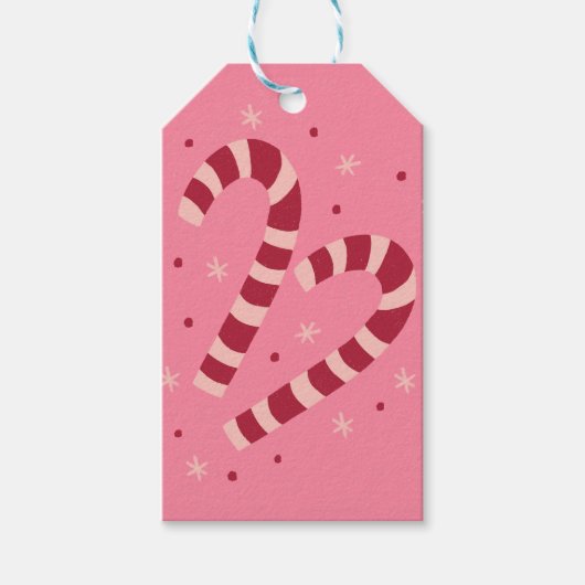 Suikerstokken Cadeaulabel (Voorkant)