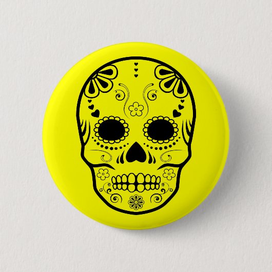 suikerstroop : 1 ronde button 5,7 cm (Voorkant)