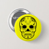 suikerstroop : 1 ronde button 5,7 cm (Voorkant /achterkant)