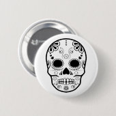 suikerstroop ronde button 5,7 cm (Voorkant /achterkant)