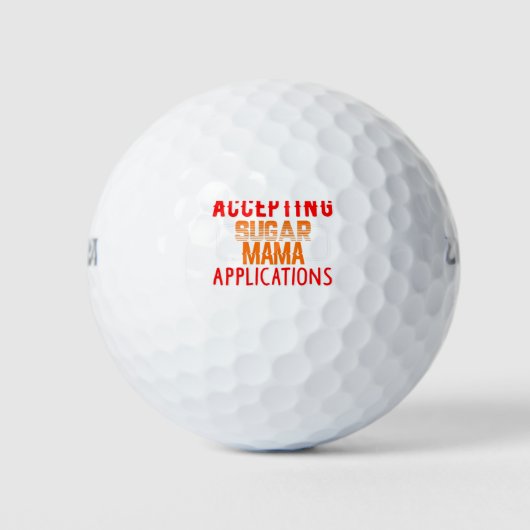 Suikersuiker-Baby accepteren Golfballen (Voorkant)