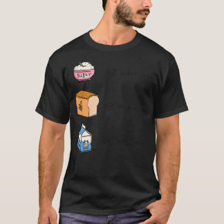 Suikervrije glutenvrije melkvrije suiker t-shirt