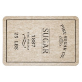  suikerzak magneet (Horizontaal)