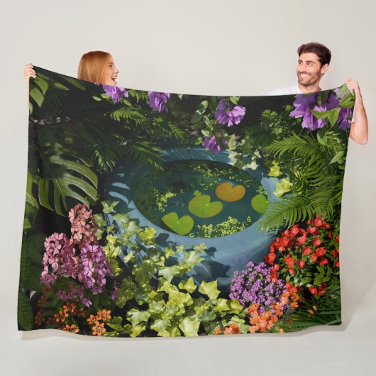 Suiren Bachi Fleece Deken (In situ)