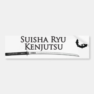 Suisha Ryu Kenjutsu Bumpersticker