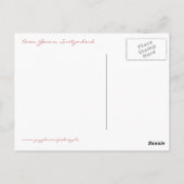 Suisse Briefkaart (Achterkant)