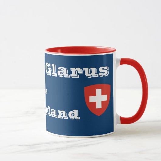 Suisse :  Canton de Glarus Mug (Droite)