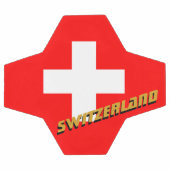 Suisse Football & Drapeau Suisse / Sports (Plat)