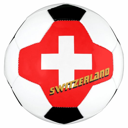 Suisse Football & Drapeau Suisse / Sports (Devant)