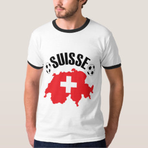 Suisse Football Zwitserland Voetbal T-shirt