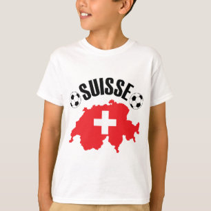 Suisse Football Zwitserland Voetbal T-shirt