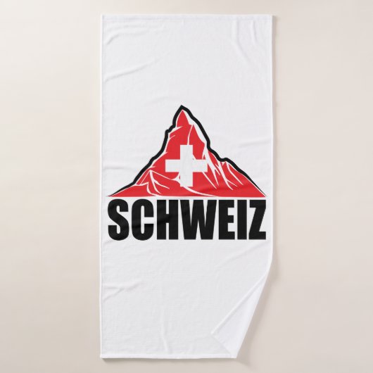 Suisse Matterhorn (Serviette de bain)