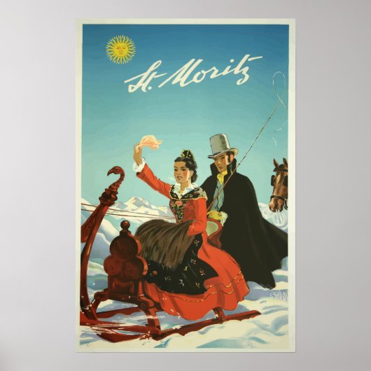 Suisse - Poster Vintage voyage (Devant)