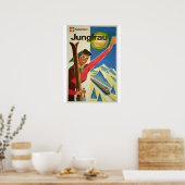 Suisse - Poster Vintage voyage (Cuisine)