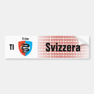 Suisse Svizzera Suisse Tessin Autocollants
