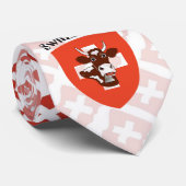 Suisse Svizzera Svizra / cravate (Roulé)