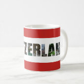 Suisse Swiss Travel Photo Coffee Mug (Devant droit)