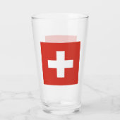 SUISSE VERRE DE BIÈRE  (Dos)