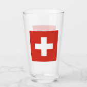 SUISSE VERRE DE BIÈRE  (Devant)
