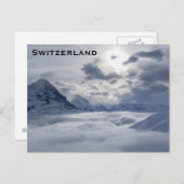 Suisse Voyage Tourisme Vintage Ajouter Carte Posta (Devant / Derrière)