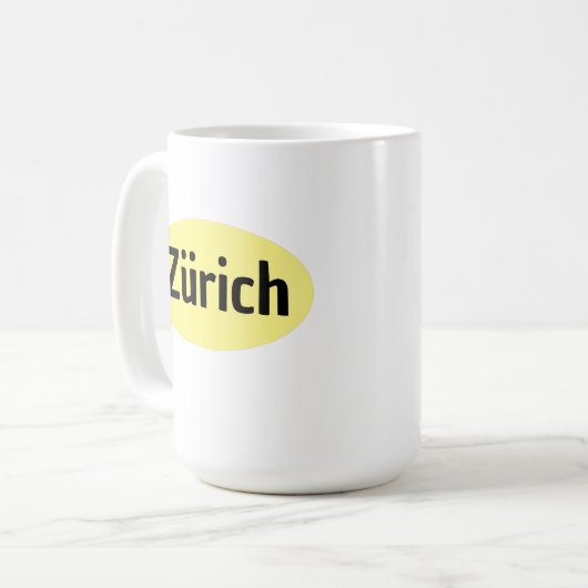 Suisse Zürich Mug (Devant gauche)