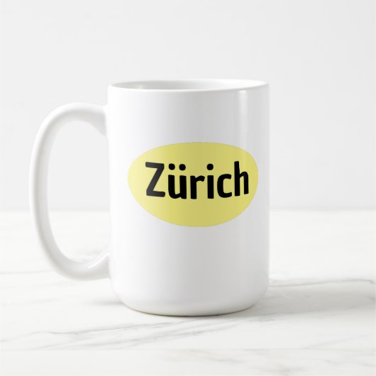 Suisse Zürich Mug (Gauche)