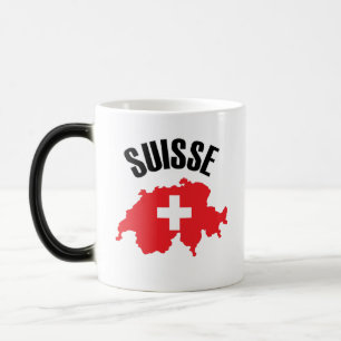 Suisse Zwitserland Map Flag Magische Mok