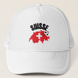 Suisse Zwitserland Map Swiss Soccer Trucker Pet