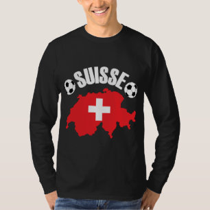 Suisse Zwitserland Voetbal T-shirt