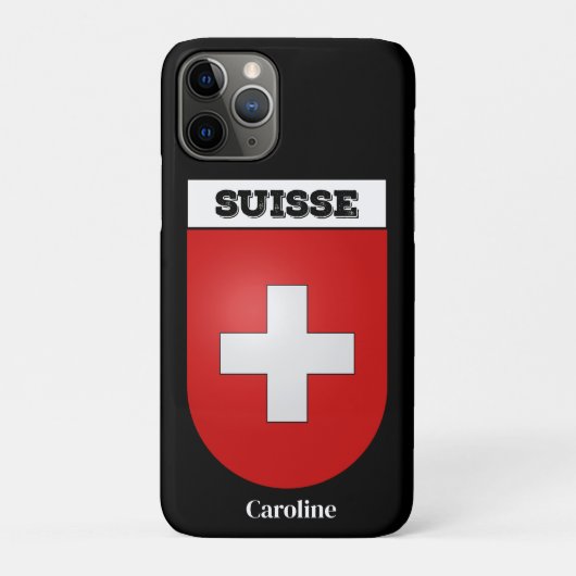 Suisse | Zwitserland |  wapenstilstand in Zwitserl Case-Mate iPhone Case (Achterkant)