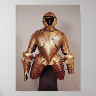Suit armor behoort tot Charles de Lorraine Poster