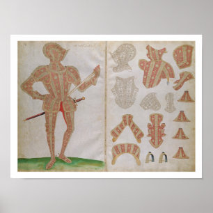 Suit Armor voor de Earl of Cumberland Poster