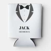 Suit op mijn beste Groomsman Coooler