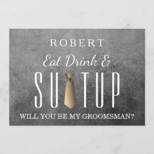 Suit-up, word jij mijn huisvrouw? kaart