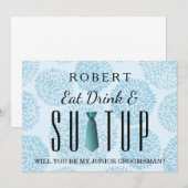 Suit-up, word jij mijn huisvrouw? kaart (Voorkant / Achterkant)