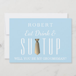 Suit-up, word jij mijn huisvrouw? kaart