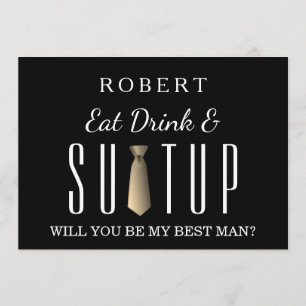 Suit-up, word jij m'n huisvrouw? kaart