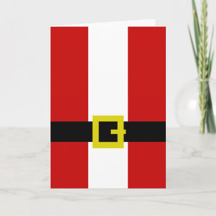 Suit van Santa Feestdagen Kaart