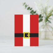 Suit van Santa Feestdagenkaart (Staand voorkant)