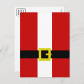 Suit van Santa Feestdagenkaart (Voorkant / Achterkant)