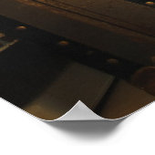 Suitcase in het Attisch Poster (Hoek)