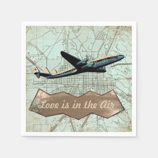 Suitcase Party Napkins Servetten (Voorkant)