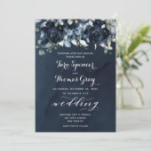 Suite de Faire-part de mariage de pivoines en casc (Debout devant)