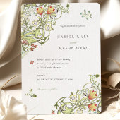 Suite de Faire-part de mariage d'élégance florale