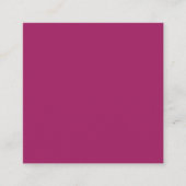 Suite de faire-part de mariage moderne magenta (Devant)