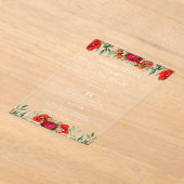 Suite élégante de Faire-part de mariage acryliques (Poser)