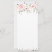 Suite Faire-Part de Mariage Blushing Roses 2 (Dos)