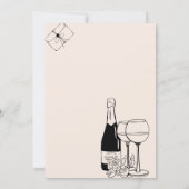 Suite faire-part de mariage | Illustré à main (Dos)